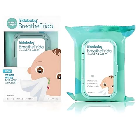 Frida Baby Breathe Vapor Wipes For Nose Or Chest Frida Baby Yallatoys
