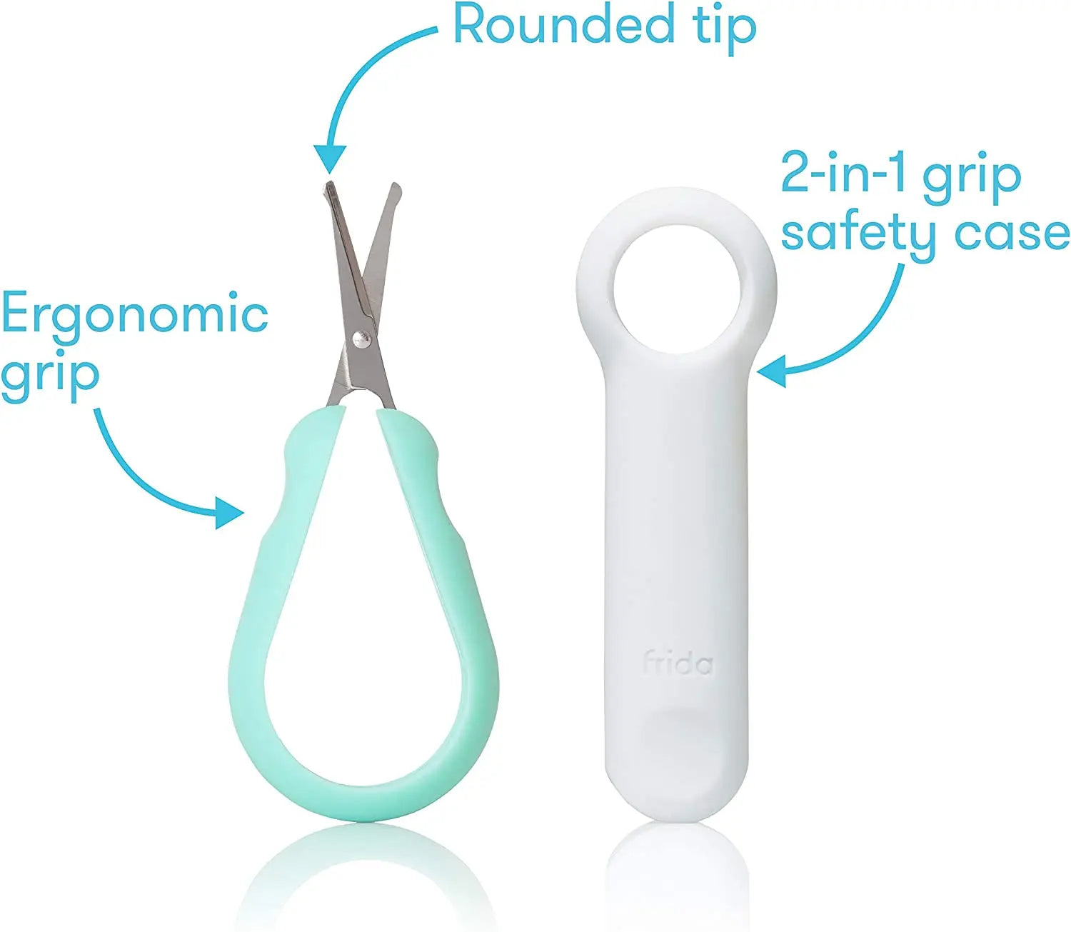 Frida Baby Easy Grip Nail Scissors By Frida Baby Safe For Infant Newborn Toddler Nails Frida Baby Yallatoys