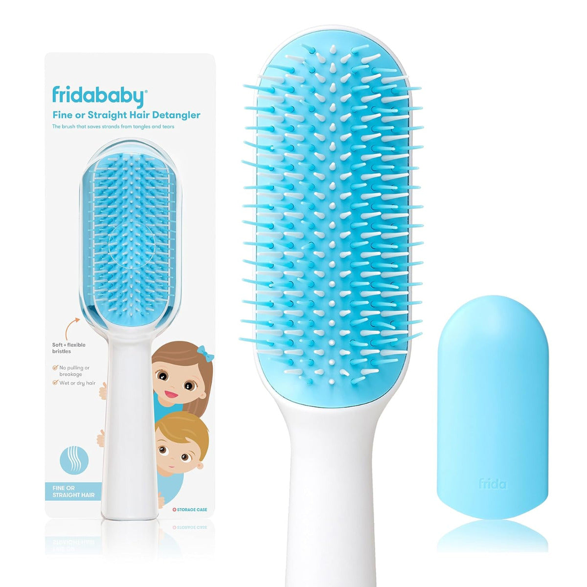 Fridababy Fine Or Straight Hair Detangling Baby Brush Frida Baby Yallatoys