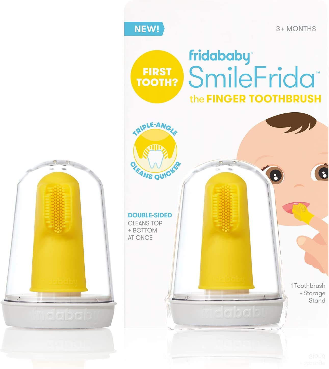 Frida Baby Smilefrida The Finger Toothbrush Frida Baby Yallatoys
