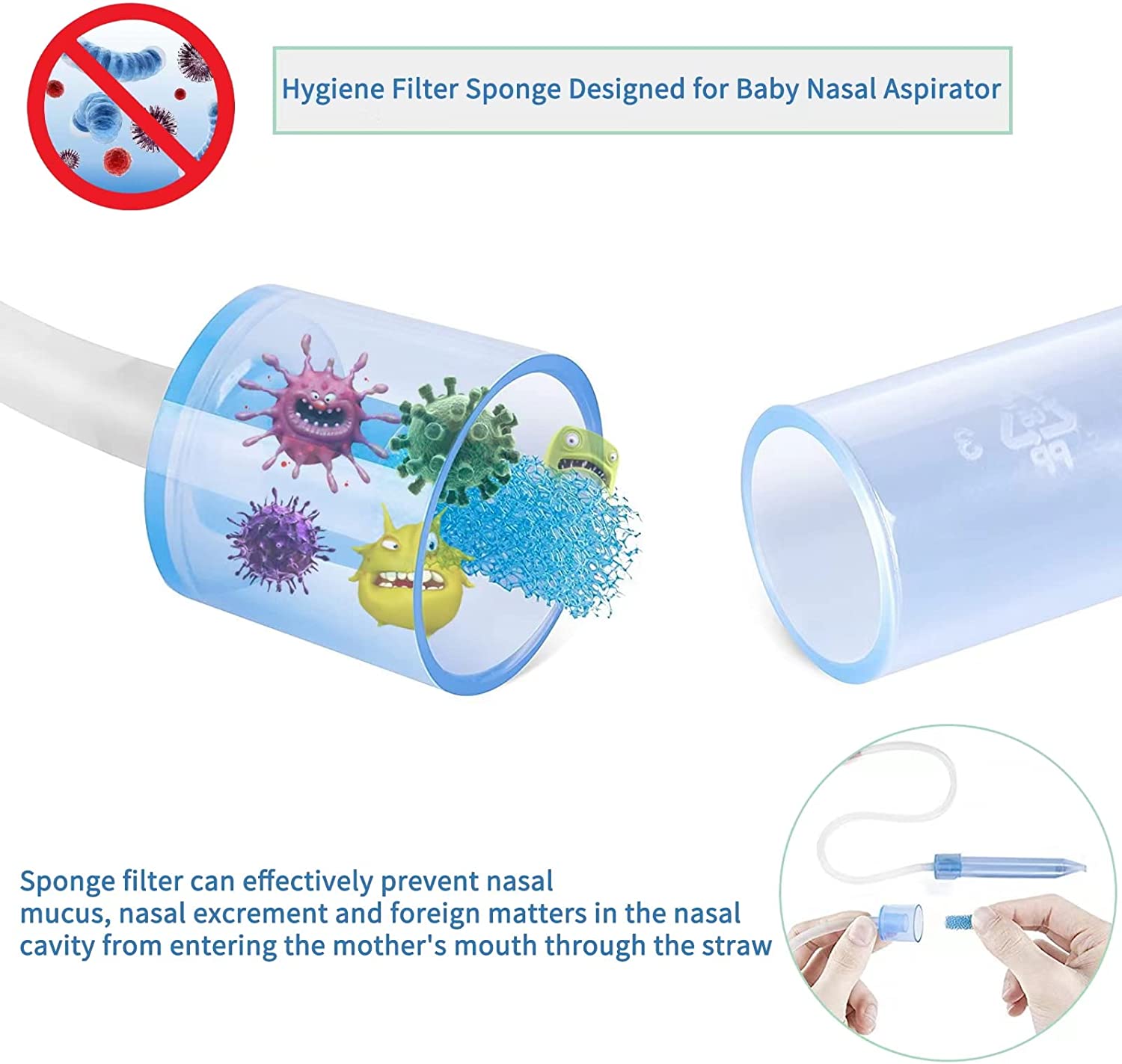 Frida Baby Nasal Aspirator 20 Hygiene Filters For Nosefrida The Snotsucker By Frida Baby Frida Baby Yallatoys