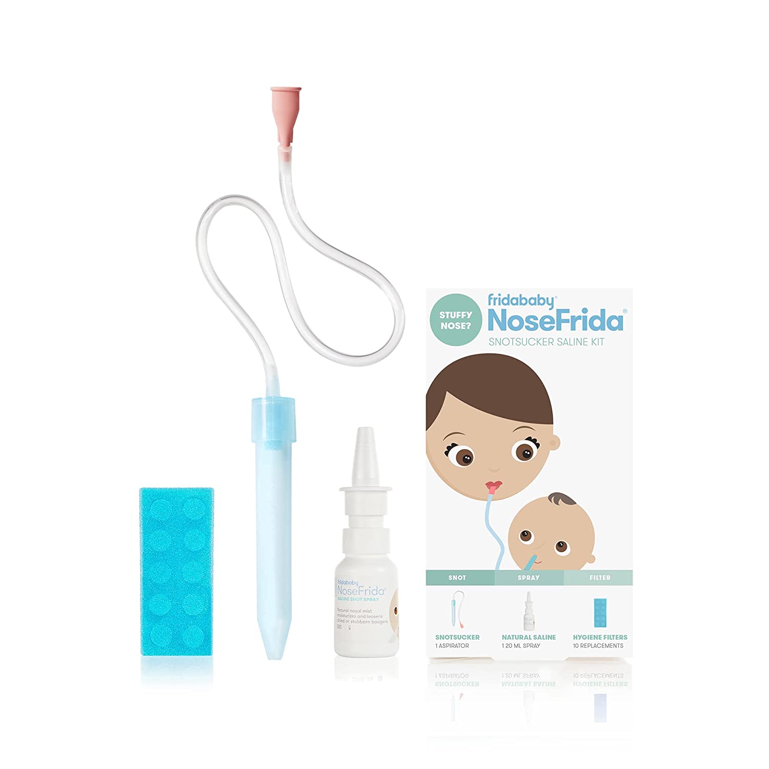Frida Baby Nosefrida The Snotsucker Saline Kit Frida Baby Yallatoys