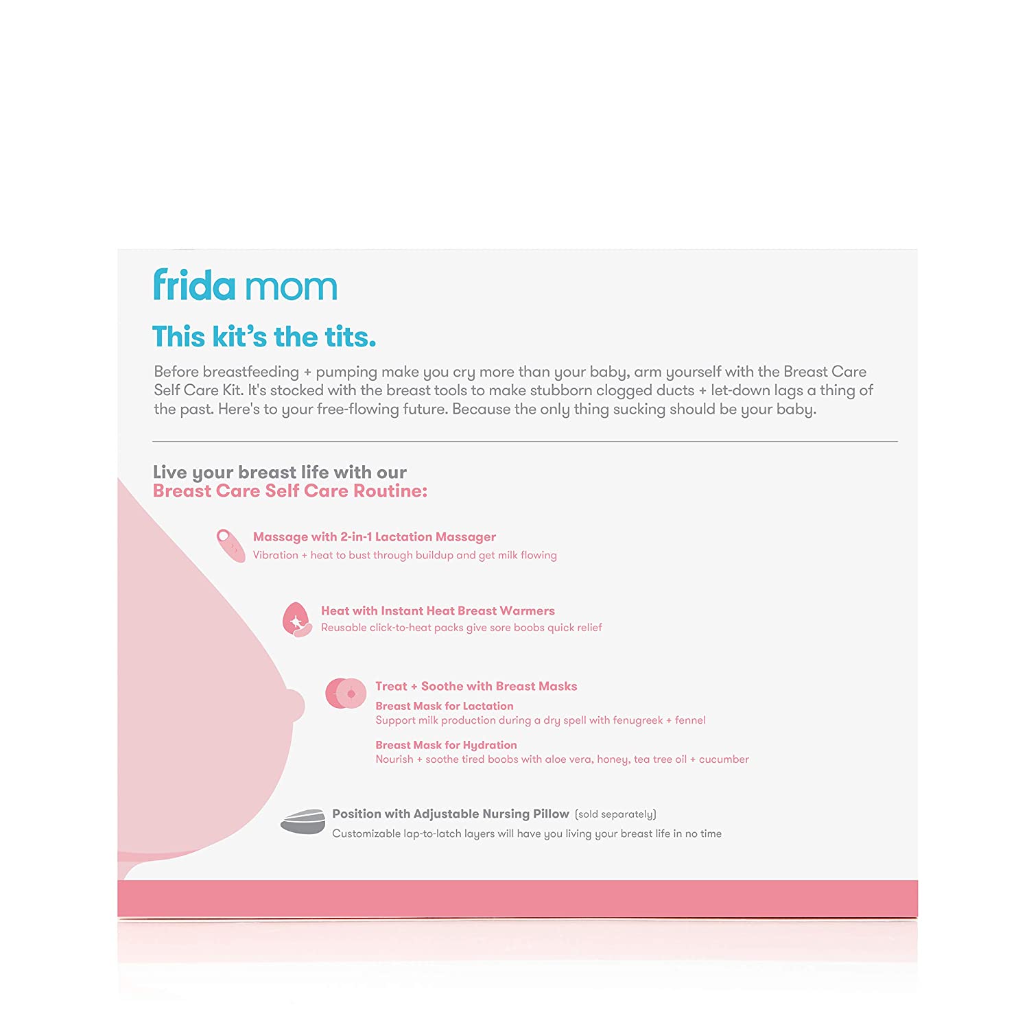 Frida Mom Breast Care Self Care Kit Frida Mom Yallatoys