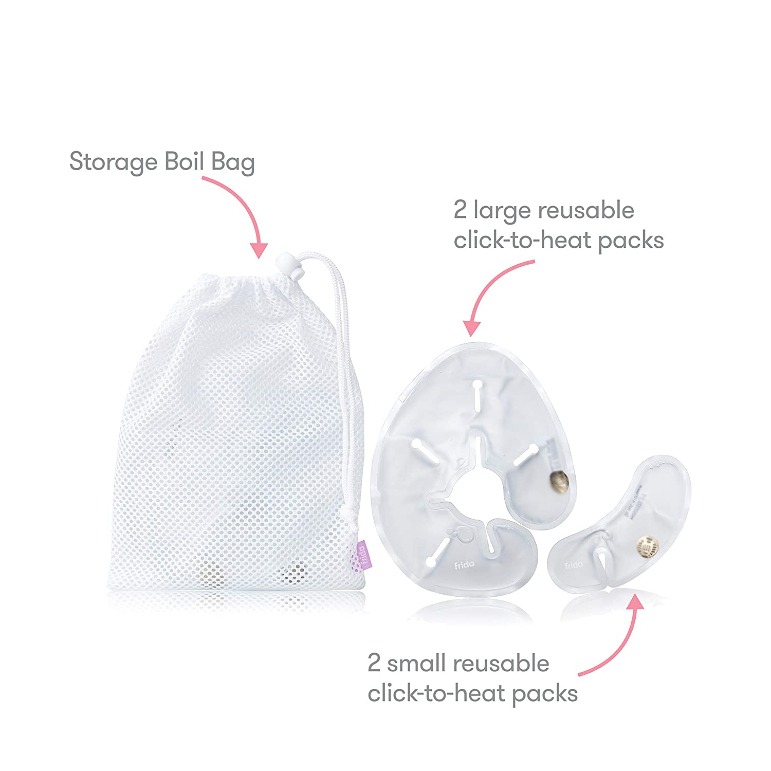Frida Mom Instant Heat Reusable Breast Warmers Frida Mom Yallatoys