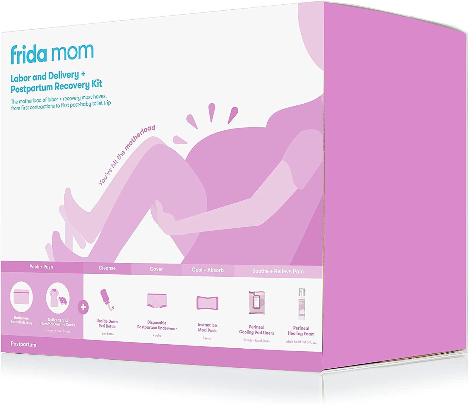 Frida Mom Hospital Kit Labor And Delivery + Postpartum Recovery Kit Frida Mom Yallatoys