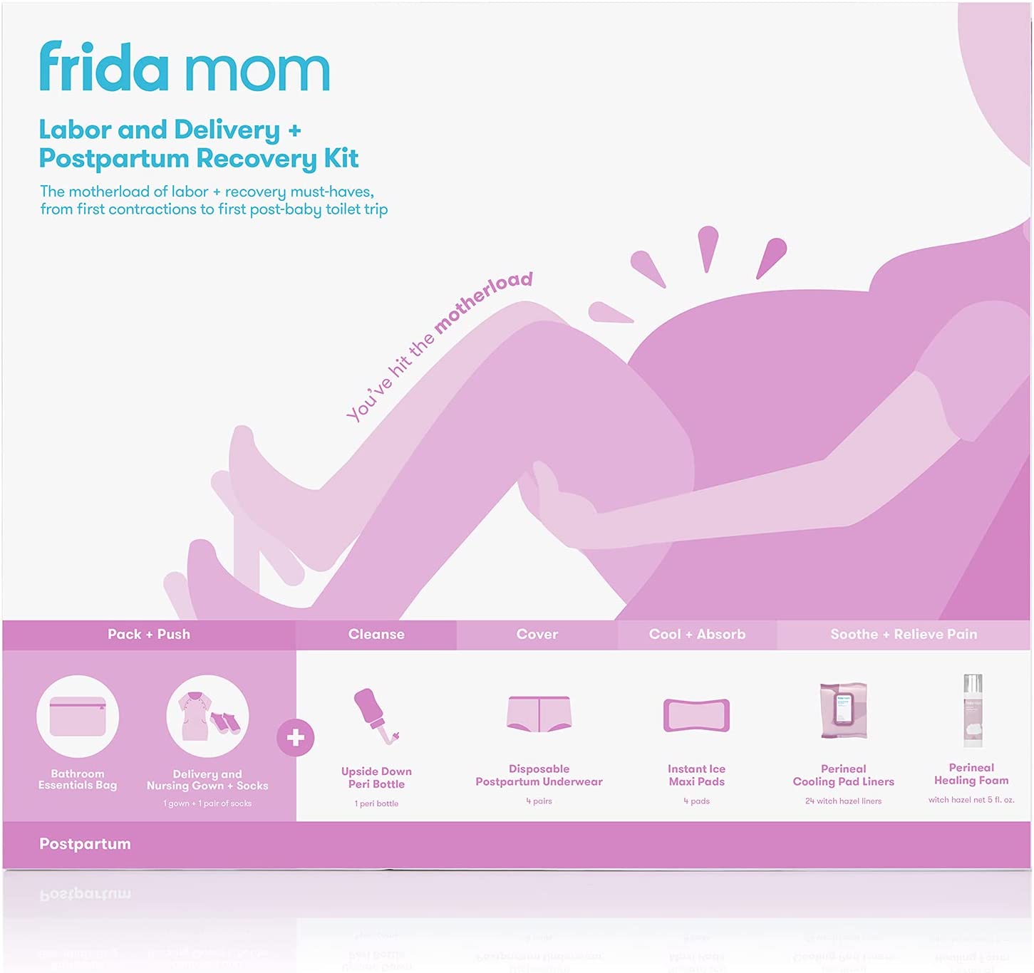 Frida Mom Hospital Kit Labor And Delivery + Postpartum Recovery Kit Frida Mom Yallatoys