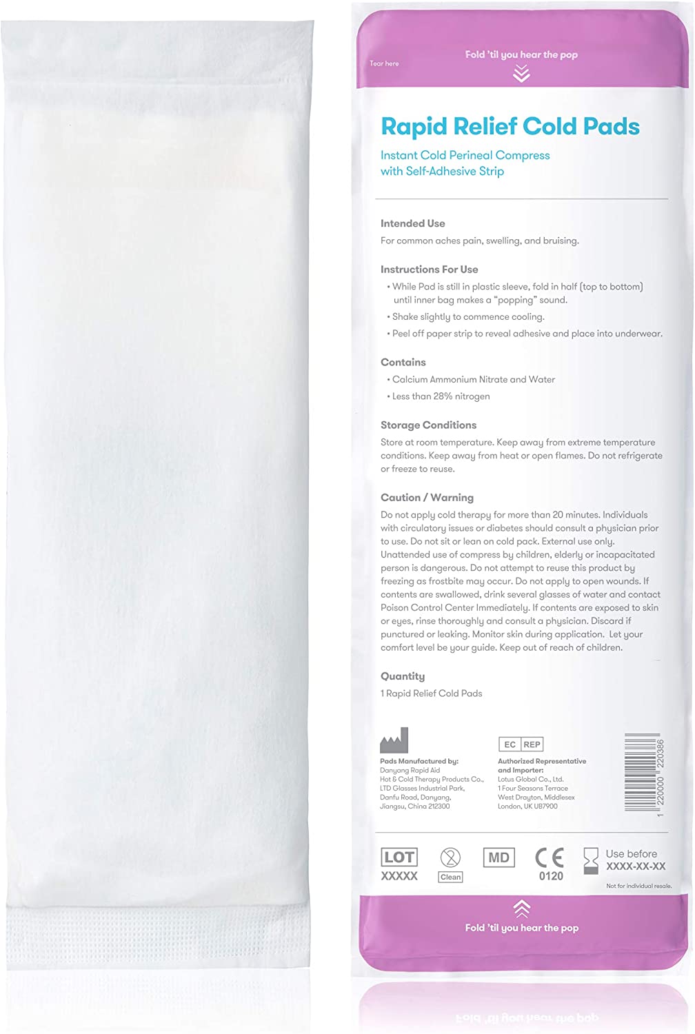 Frida Mom Instant Ice Maxi Cooling Pads By Frida Frida Mom Yallatoys