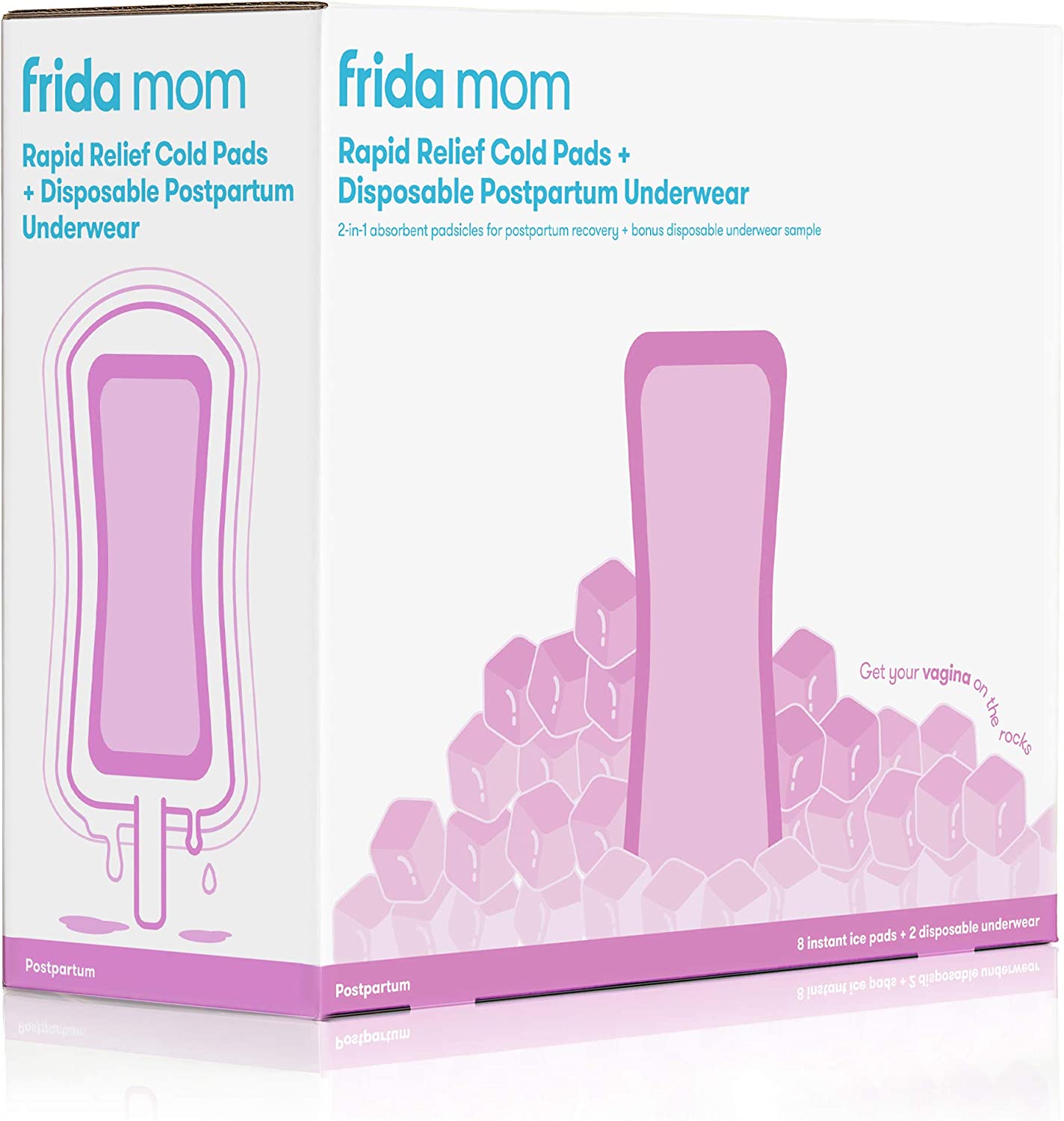 Frida Mom Instant Ice Maxi Cooling Pads By Frida Frida Mom Yallatoys