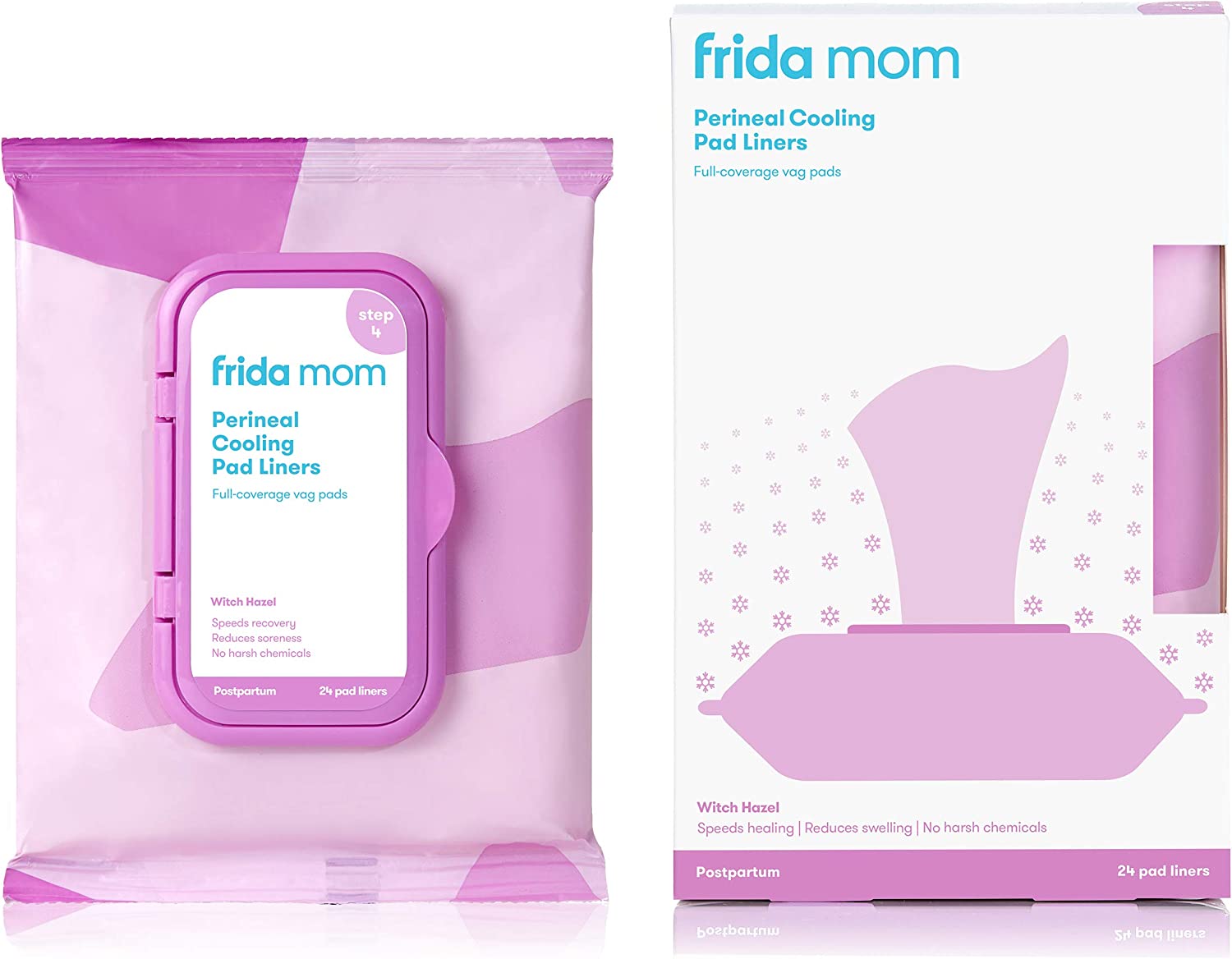 Frida Mom Witch Hazel Perineal Cooling Pad Liners By Frida Frida Mom Yallatoys