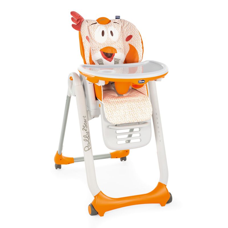 Chicco Polly 2 Start Highchair - Fancy Chicken Chicco Yallatoys