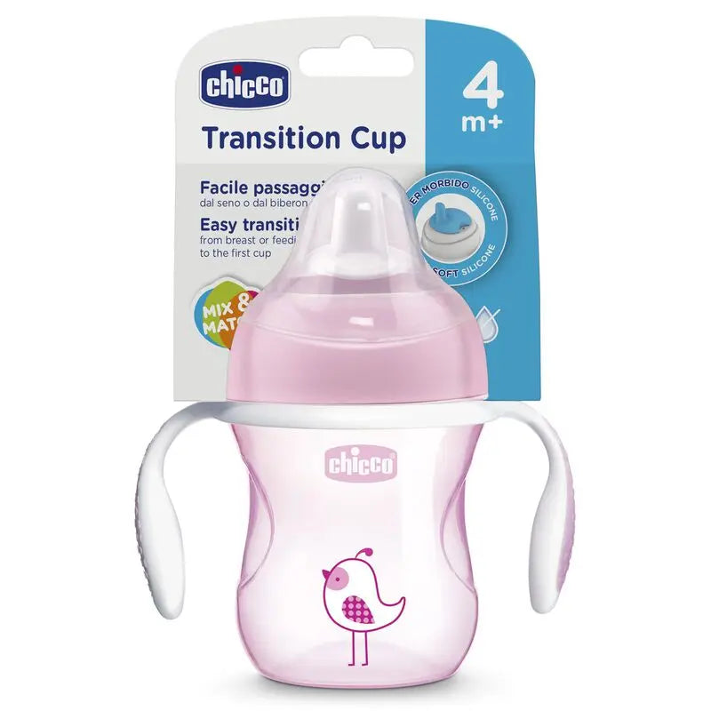 Chicco Transition Cup 4M+ Girl Pack1 Chicco Yallatoys