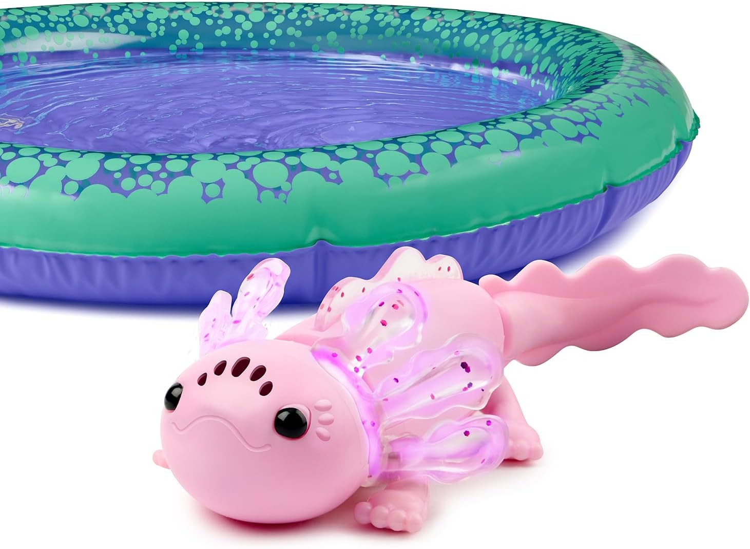Buy Fingerlings Interactive Baby Axolotl with Inflatable Pool | Yallatoys.com