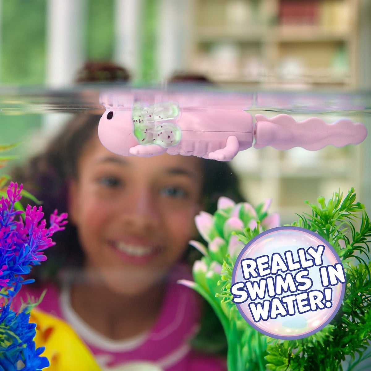 Buy Fingerlings Interactive Baby Axolotl with Inflatable Pool | Yallatoys.com