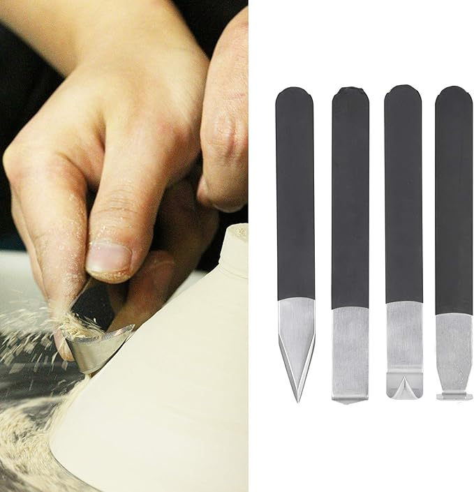 Buy Das Clay Spatulas & Trimming Tools Basic Set Of 4 | Yallatoys.com
