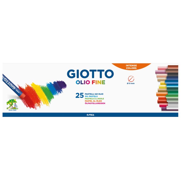 Buy Giotto Olio Fine Oil Pastel Set Of 25pcs | Yallatoys.com