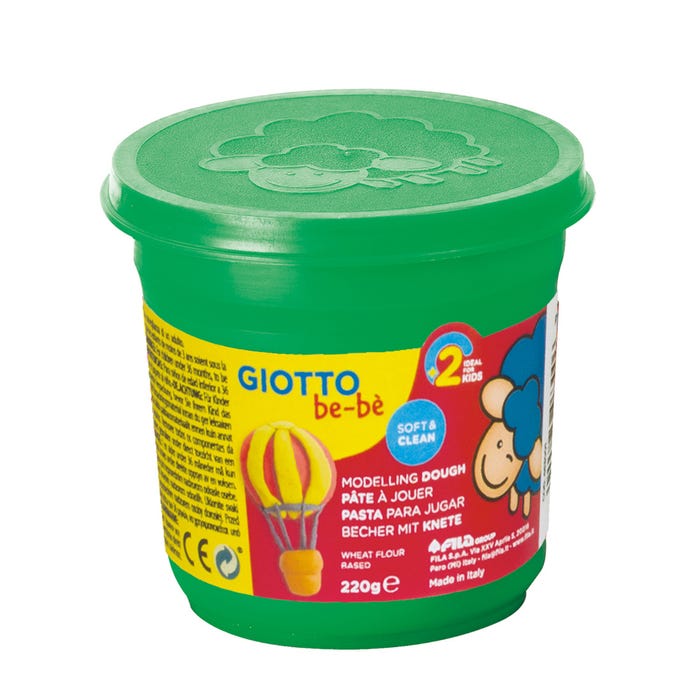 Buy Giotto Be-be Super Modelling Dough Pot 220g Green | Yallatoys.com