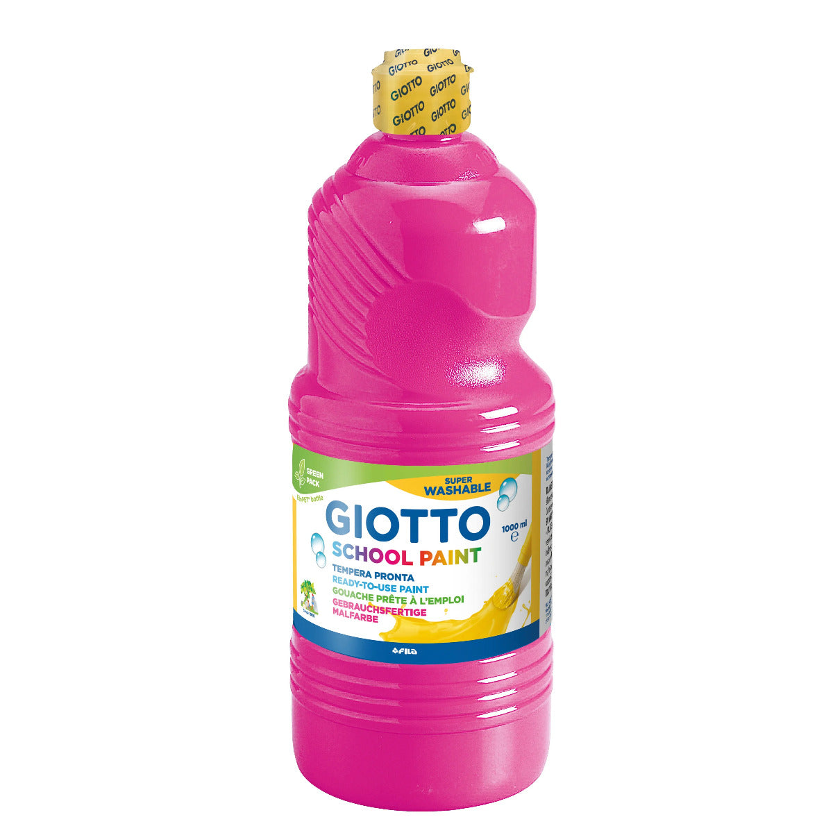 Buy Giotto Tempera School Paint Washable Magenta 1000ml | Yallatoys.com