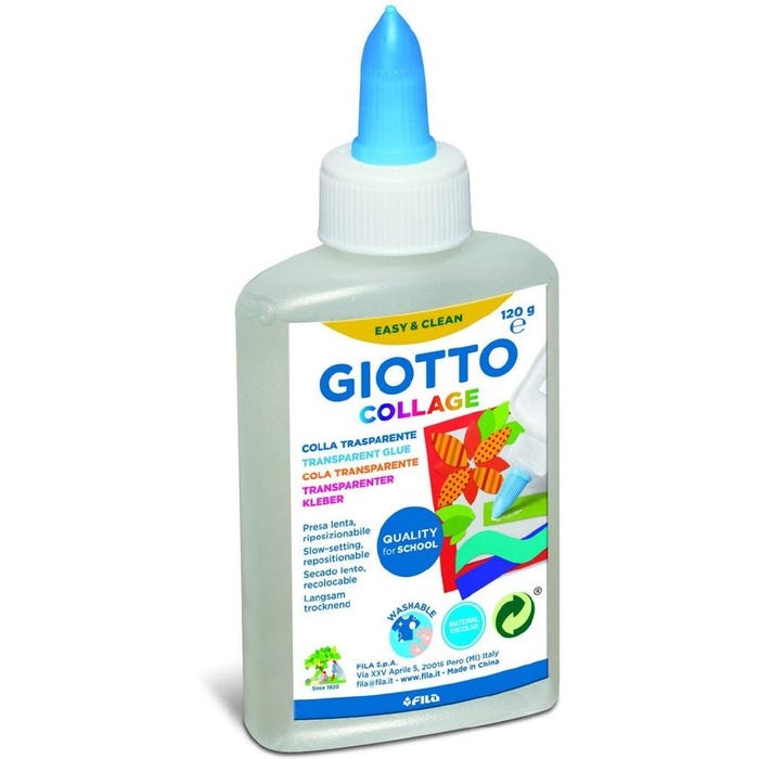 Buy Giotto Collage Glue Stick Transparent 120g | Yallatoys.com