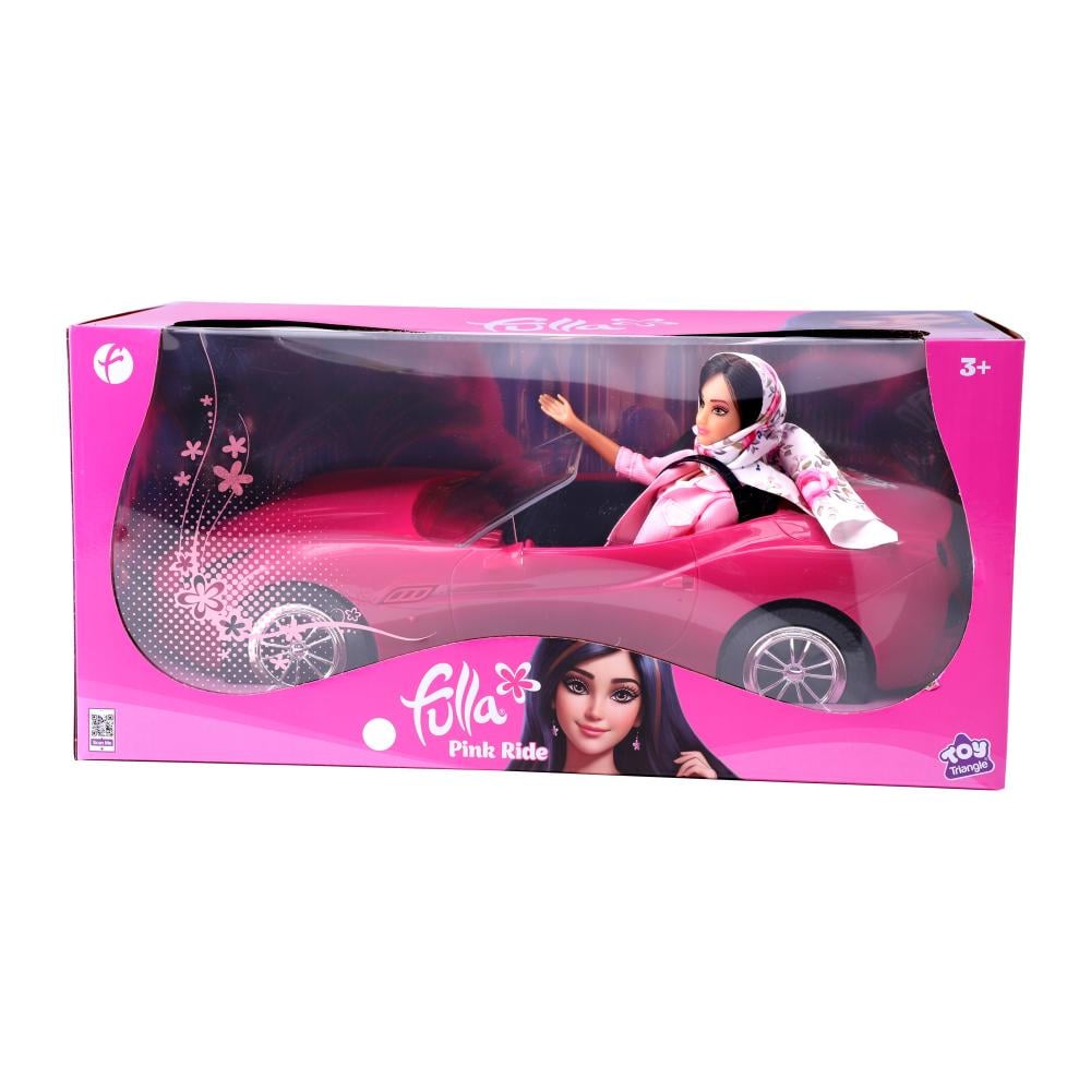 Buy Fulla Pink Ride Doll & Car Set | Yallatoys.com