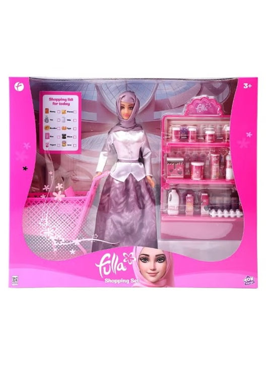 Buy Fulla Doll 30cm with Shopping Cart Playset | Yallatoys.com