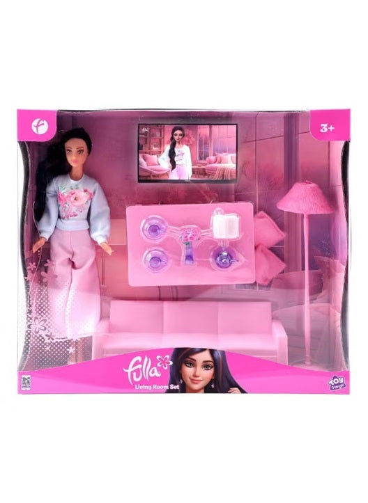 Buy Fulla 30cm Doll with Living Room Playset | Yallatoys.com