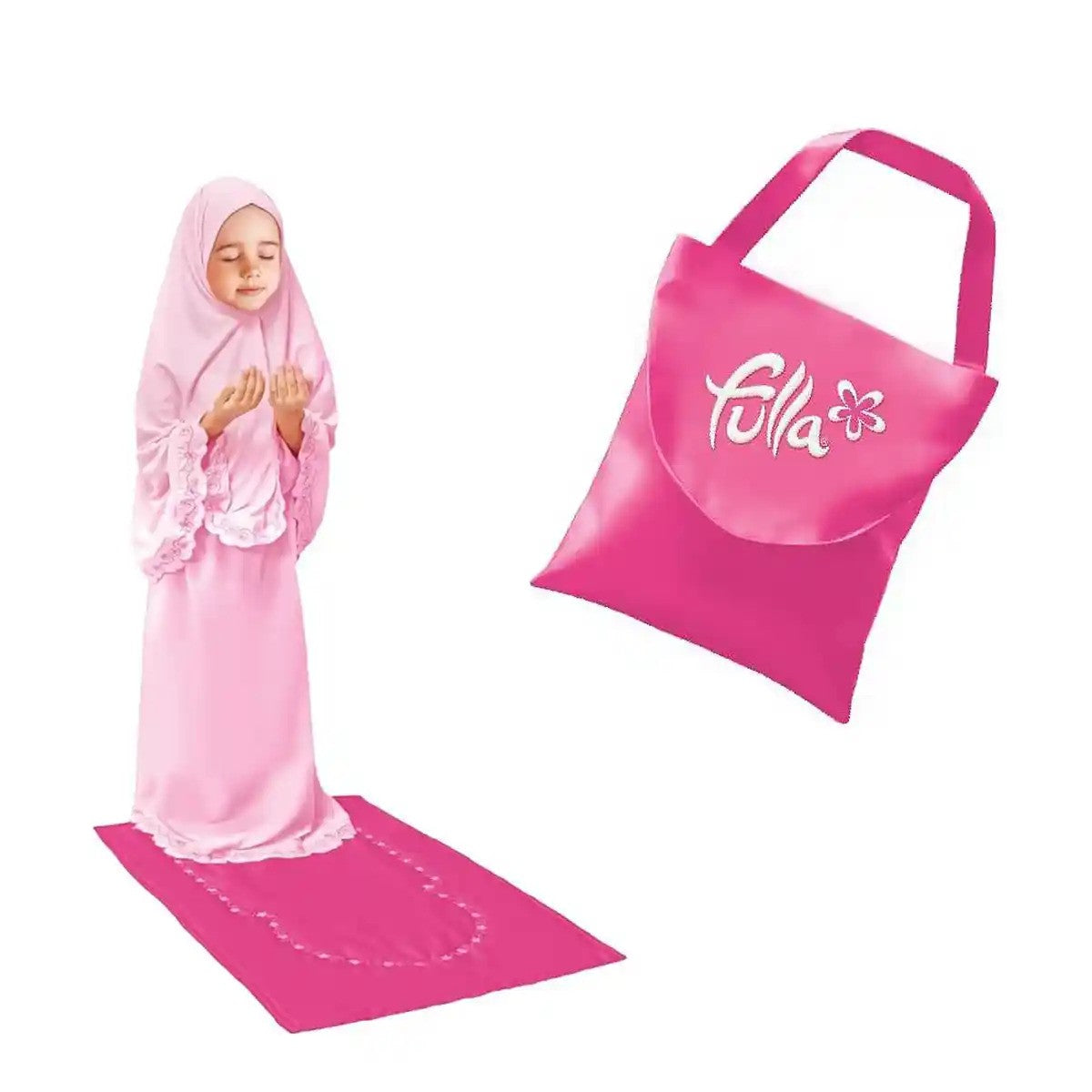 Buy Fulla Prayer Set Medium 2pcs Dress Bag Prayer Mat | Yallatoys.com