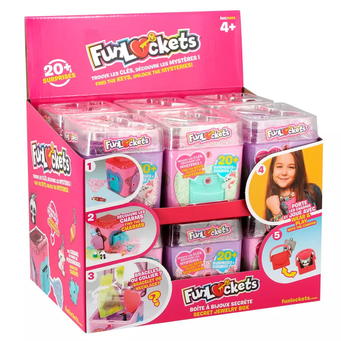 Buy Funlockets Jewelry Box  (Sold Separately Subject to availability) | Yallatoys.com