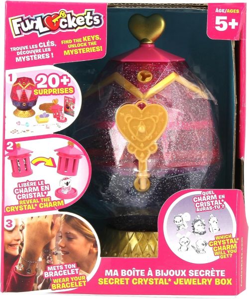 Buy Funlockets Secret Crystal Jewellery Box Egg Design | Yallatoys.com