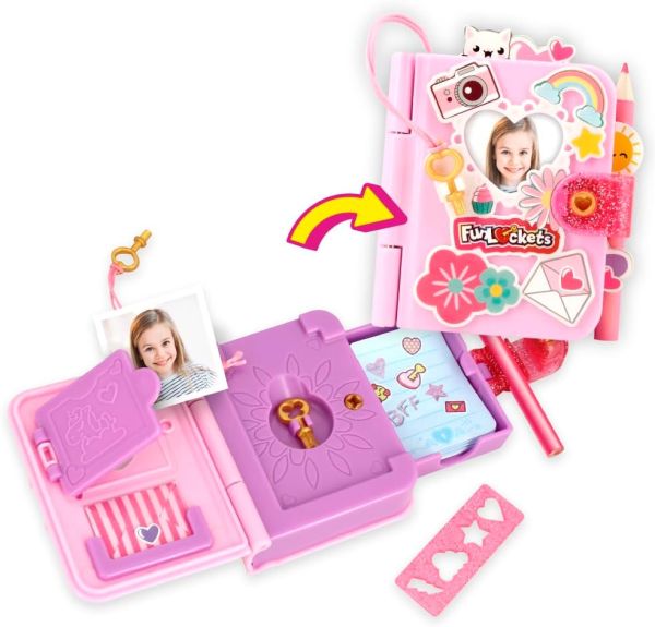 Buy Funlockets Mini Secret Journal | Yallatoys.com