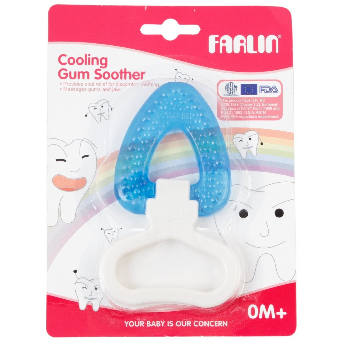 Farlin  Cooling Gum Soother - 3 Farlin Yallatoys