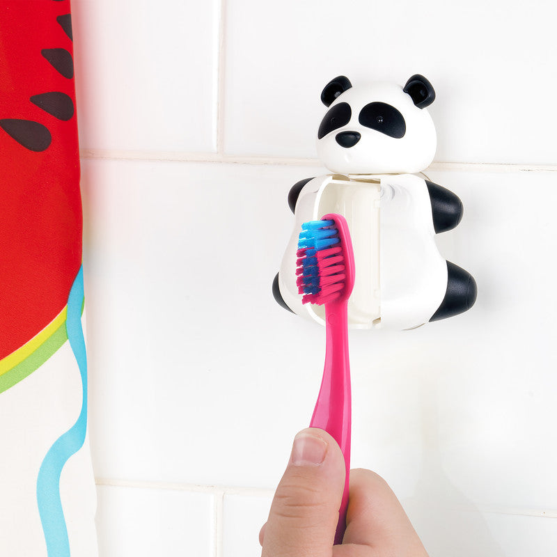 Flipper Fun Animal Panda Toothbrush Cover and Toothbrush Combo Pack Flipper Yallatoys
