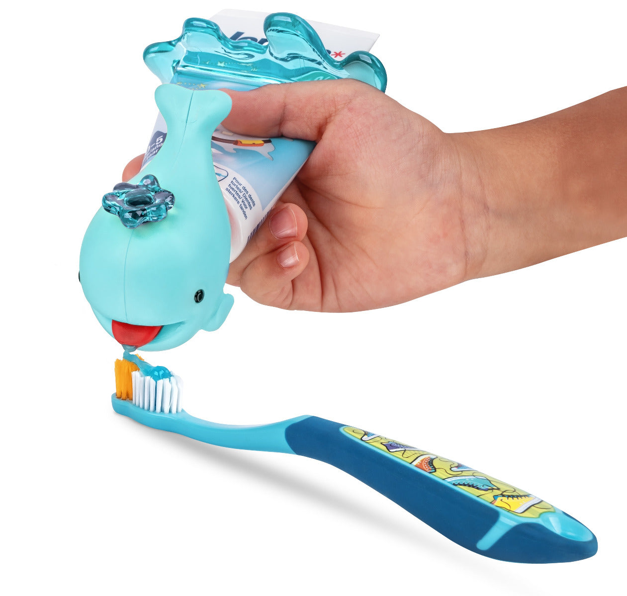 Flipper Toothpaste Squirter Whale Bluey Flipper Yallatoys