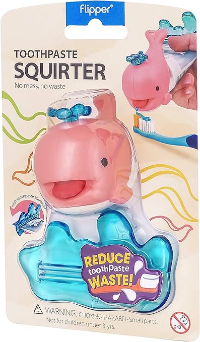 Flipper Toothpaste Squirter Whale Pinki Flipper Yallatoys