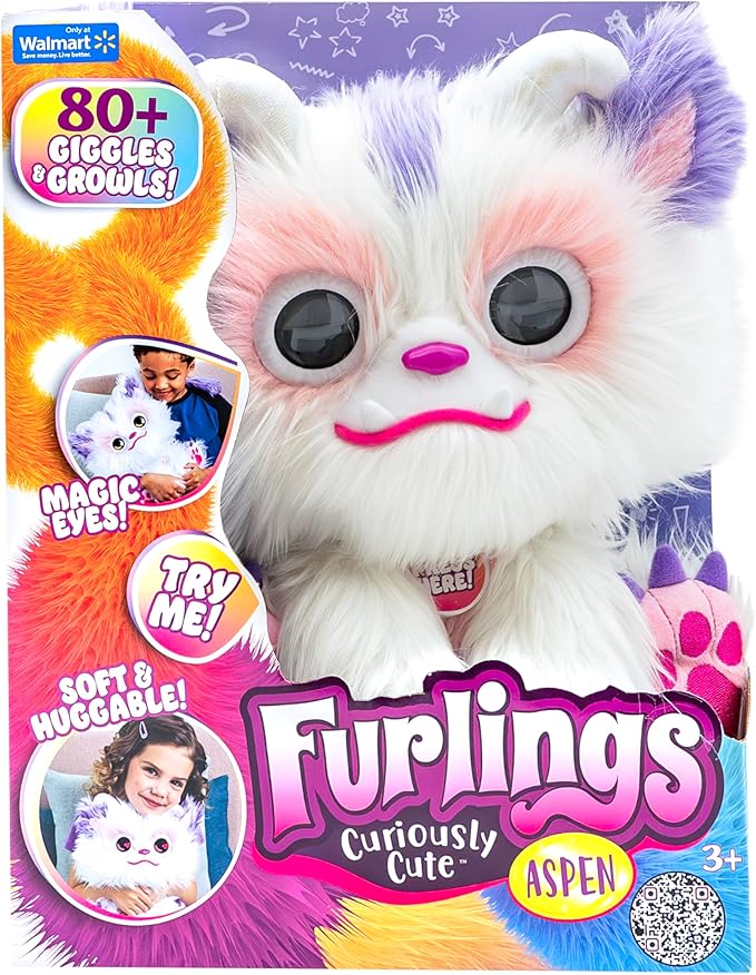 Buy Furlings Aspen Cuddly Yeti Plush Toy | Yallatoys.com