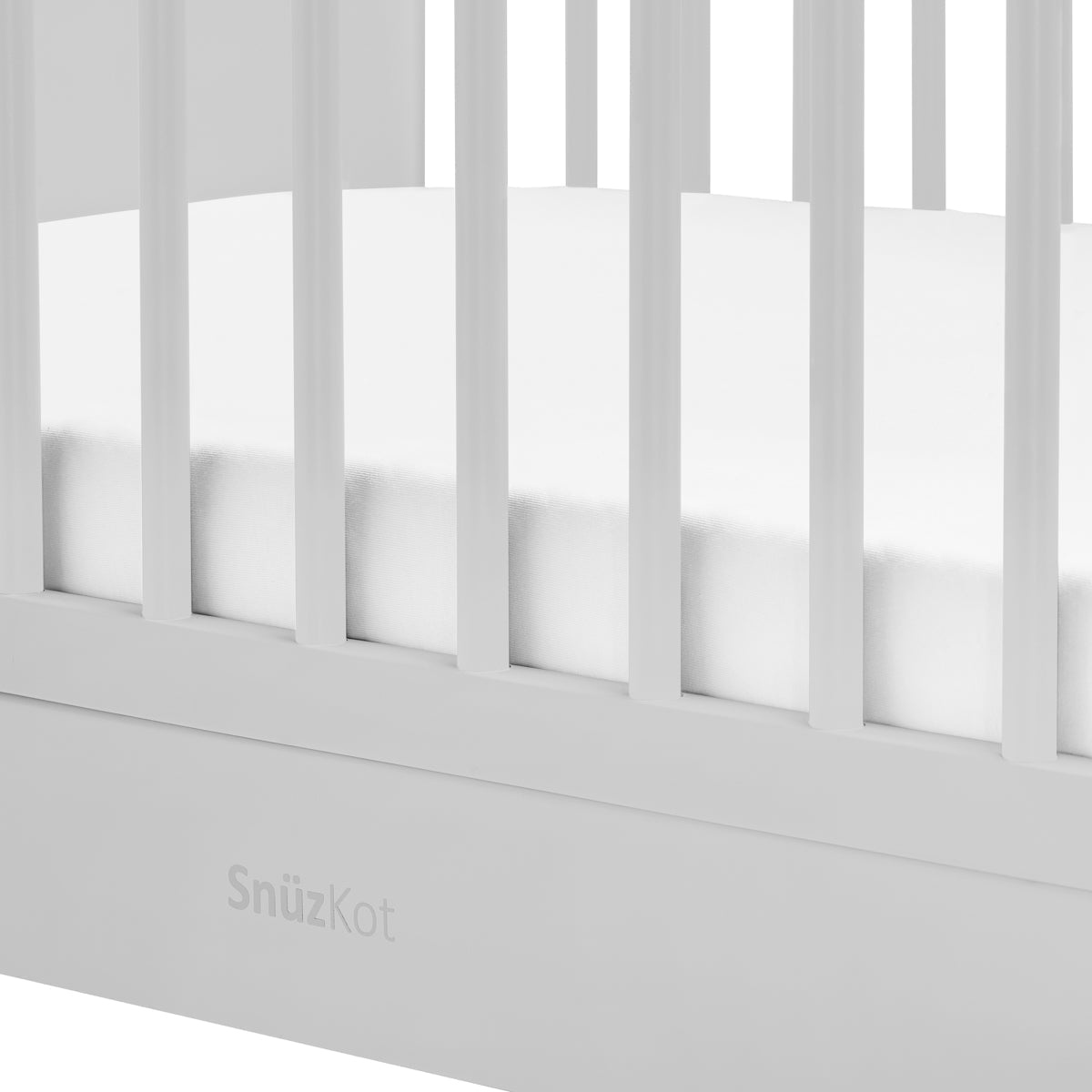 Snuz Kot Skandi Cot Bed Haze Grey Grey Snuz Yallatoys