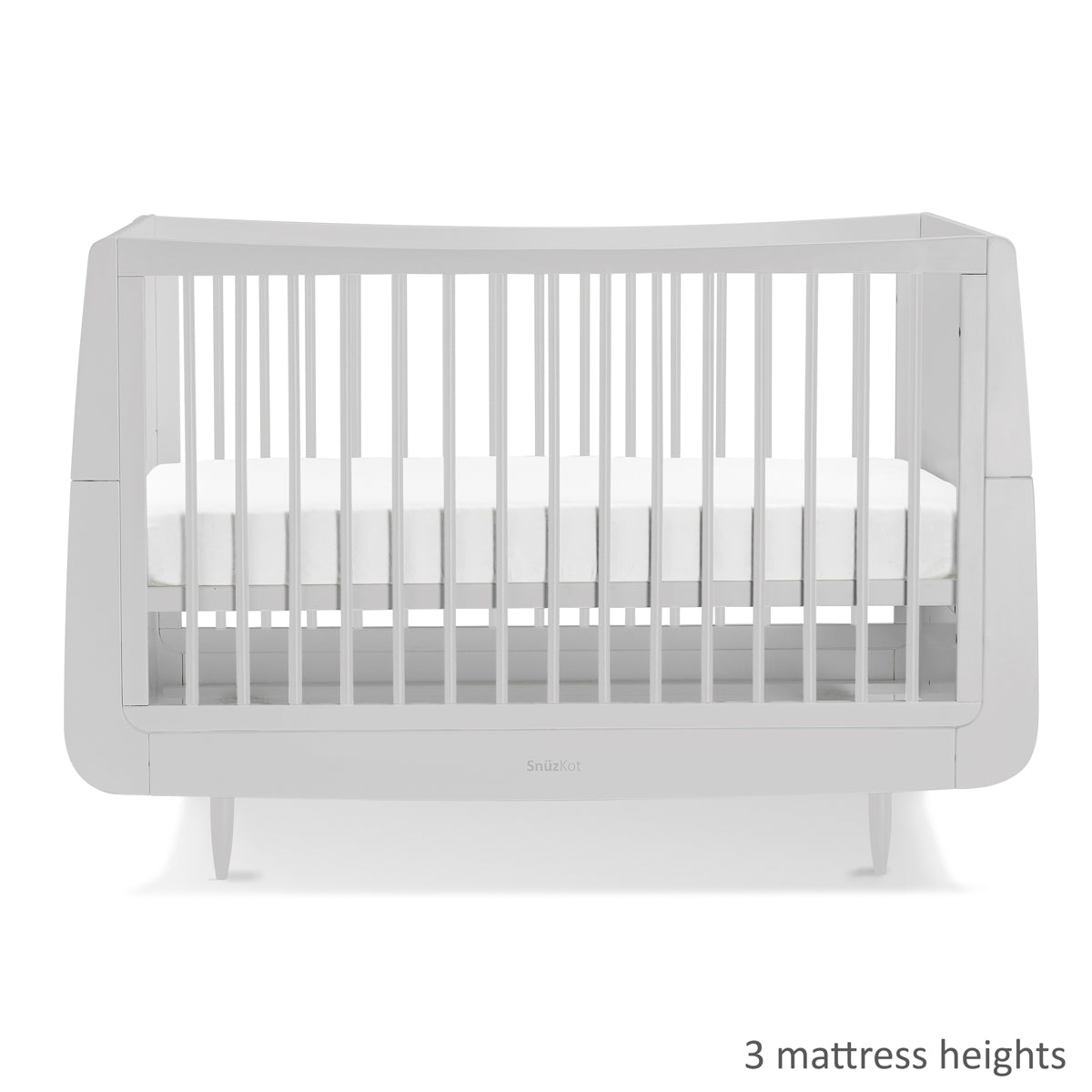 Snuz Kot Skandi Cot Bed Haze Grey Grey Snuz Yallatoys