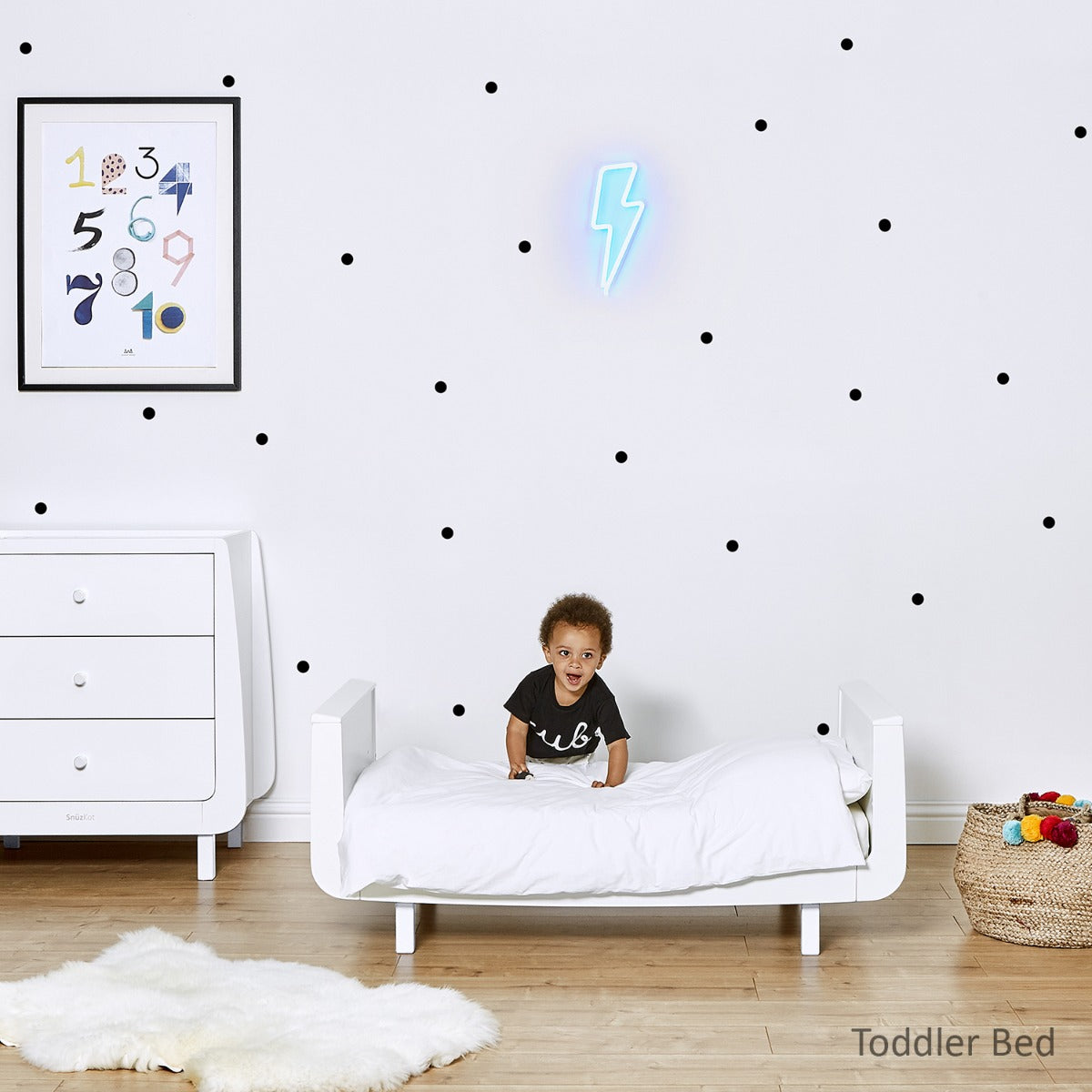 Snuz - SnuzKot Mode Cot Bed â€“ White Snuz Yallatoys