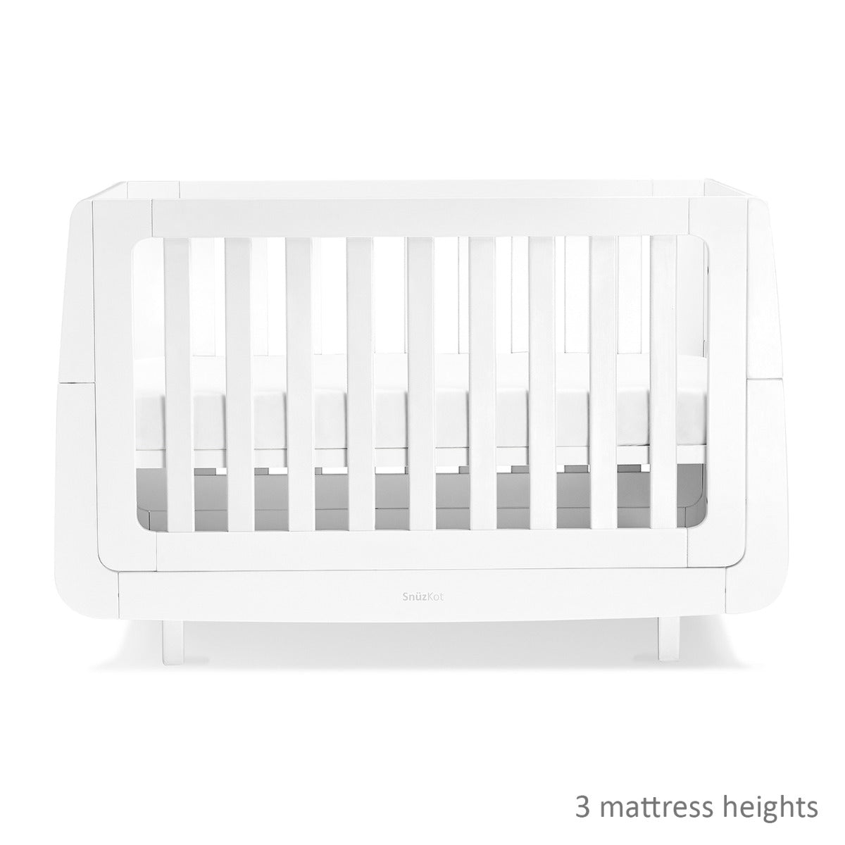 Snuz - SnuzKot Mode Cot Bed â€“ White Snuz Yallatoys