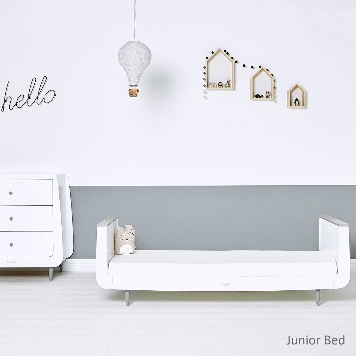 Snuz  Kot Skandi Cot Bed â€“ Grey Snuz Yallatoys
