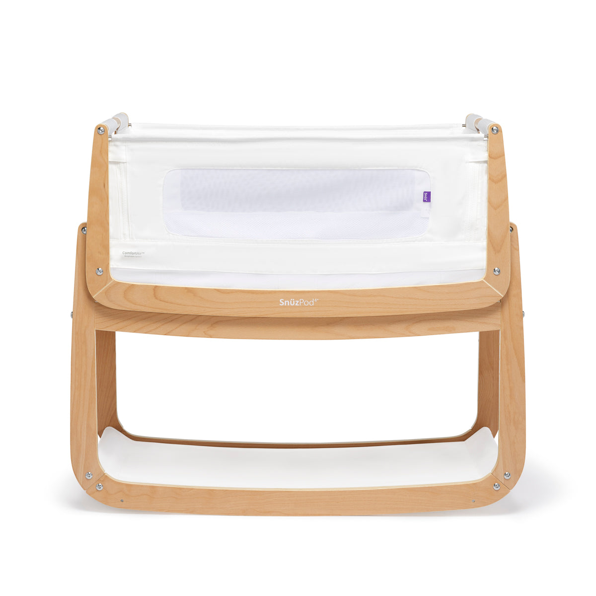 Snuz  Pod4 Bedside Crib Natural Snuz Yallatoys