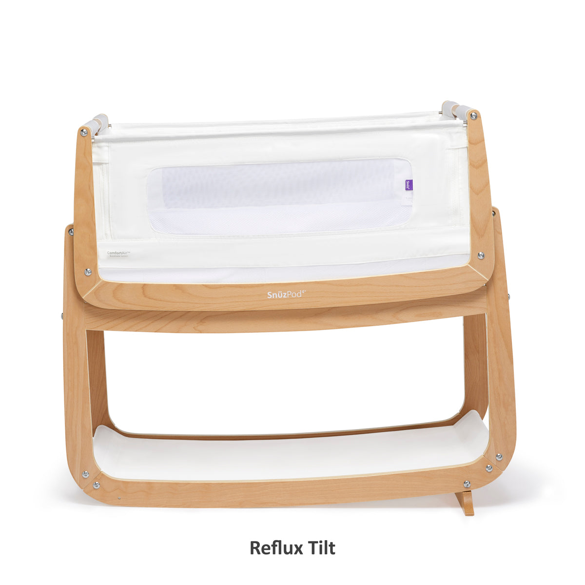 Snuz  Pod4 Bedside Crib Natural Snuz Yallatoys