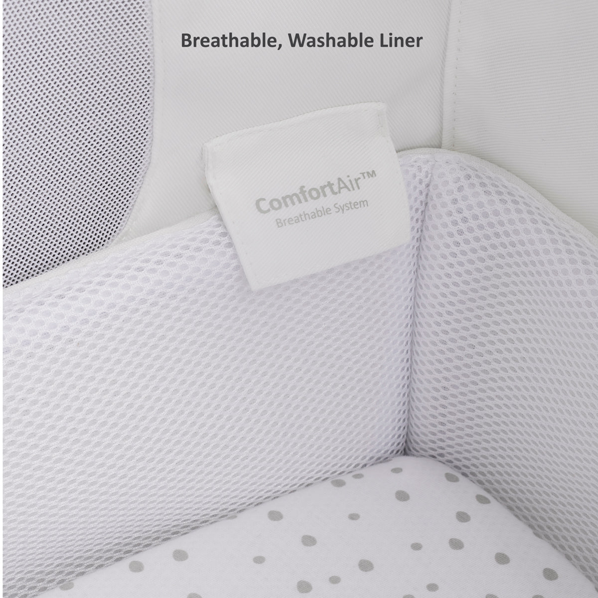 Snuz  Pod4 Bedside Crib Natural Snuz Yallatoys