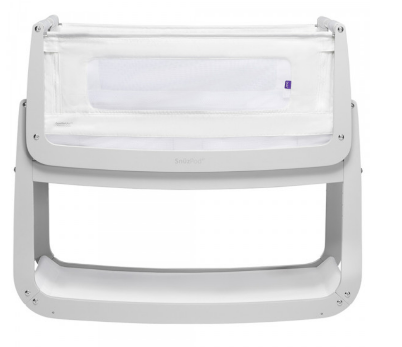 Snuz  Pod4 Bedside Crib Haze Grey Snuz Yallatoys