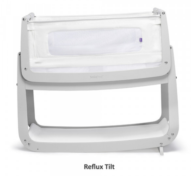 Snuz  Pod4 Bedside Crib Haze Grey Snuz Yallatoys
