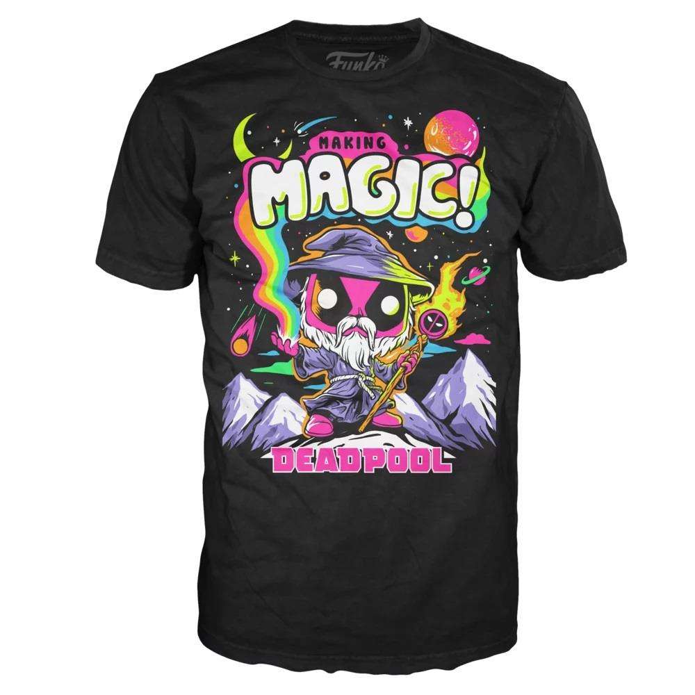 Funko Pop Tee Marvel Wizard Deadpool Funko Yallatoys