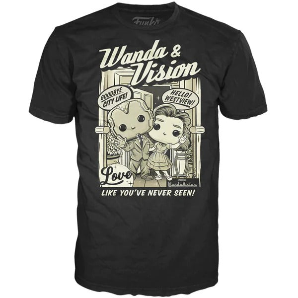 Funko Pop Tee Marvel Wanda Vision House Funko Yallatoys