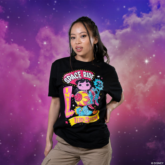 Buy Funko Pop Tee Disney Lilo & Stitch Space | Yallatoys.com