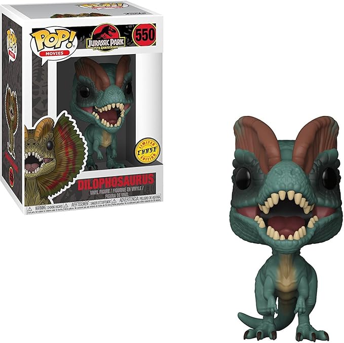 Buy Funko Pop Movies Jurassic Park Dilophosaurus with Chase | Yallatoys.com