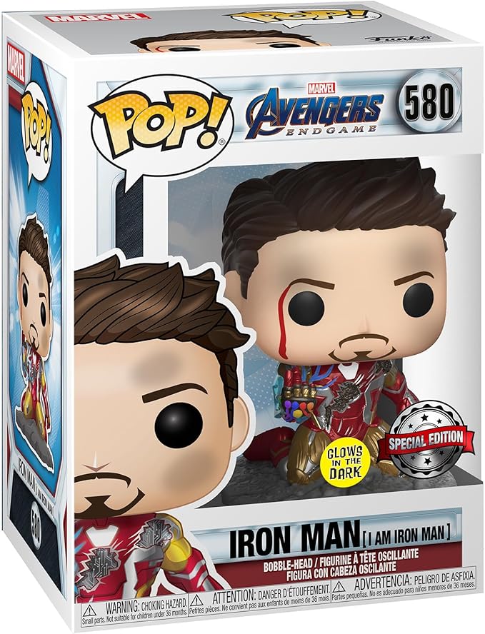 Buy Funko Pop Marvel Avengers Endgame I Am Iron Man Exc | Yallatoys.com