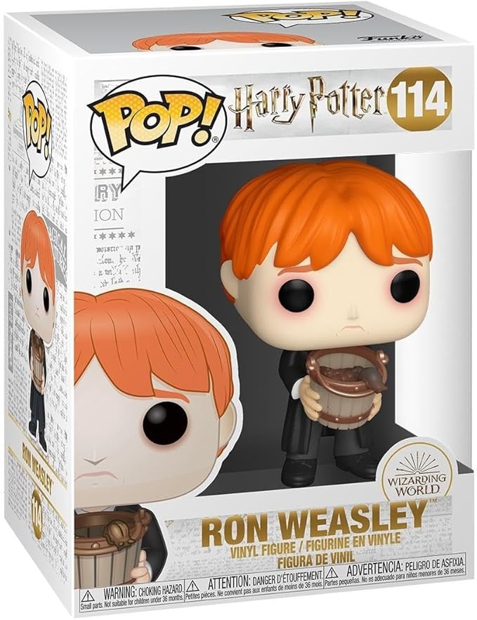 Buy Funko Pop Harry Potter Ron Puking Slugs with Bucket | Yallatoys.com